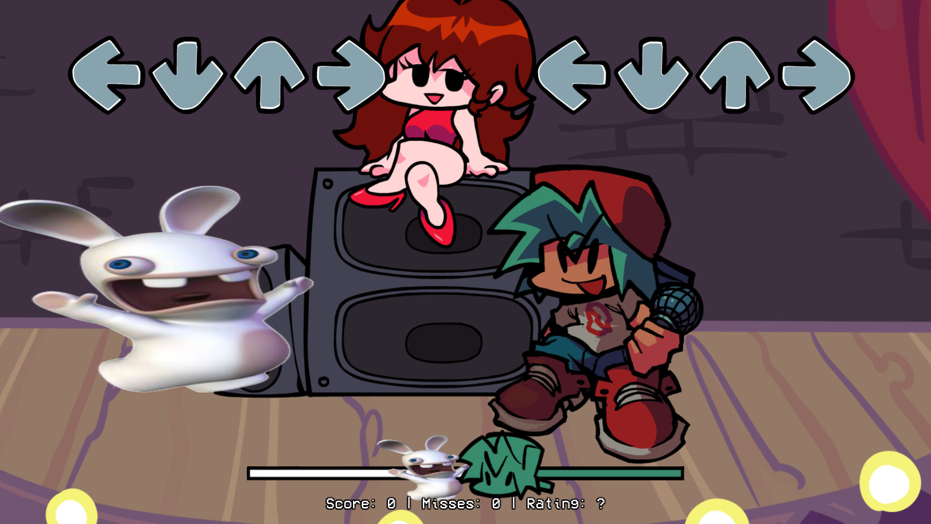 FNF Rabbid Mod [Joke] Mod for Friday Night Funkin' | FNF Mods