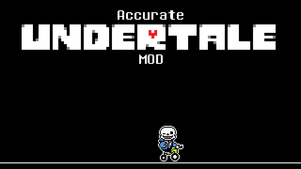 Accurate Undertale Mod