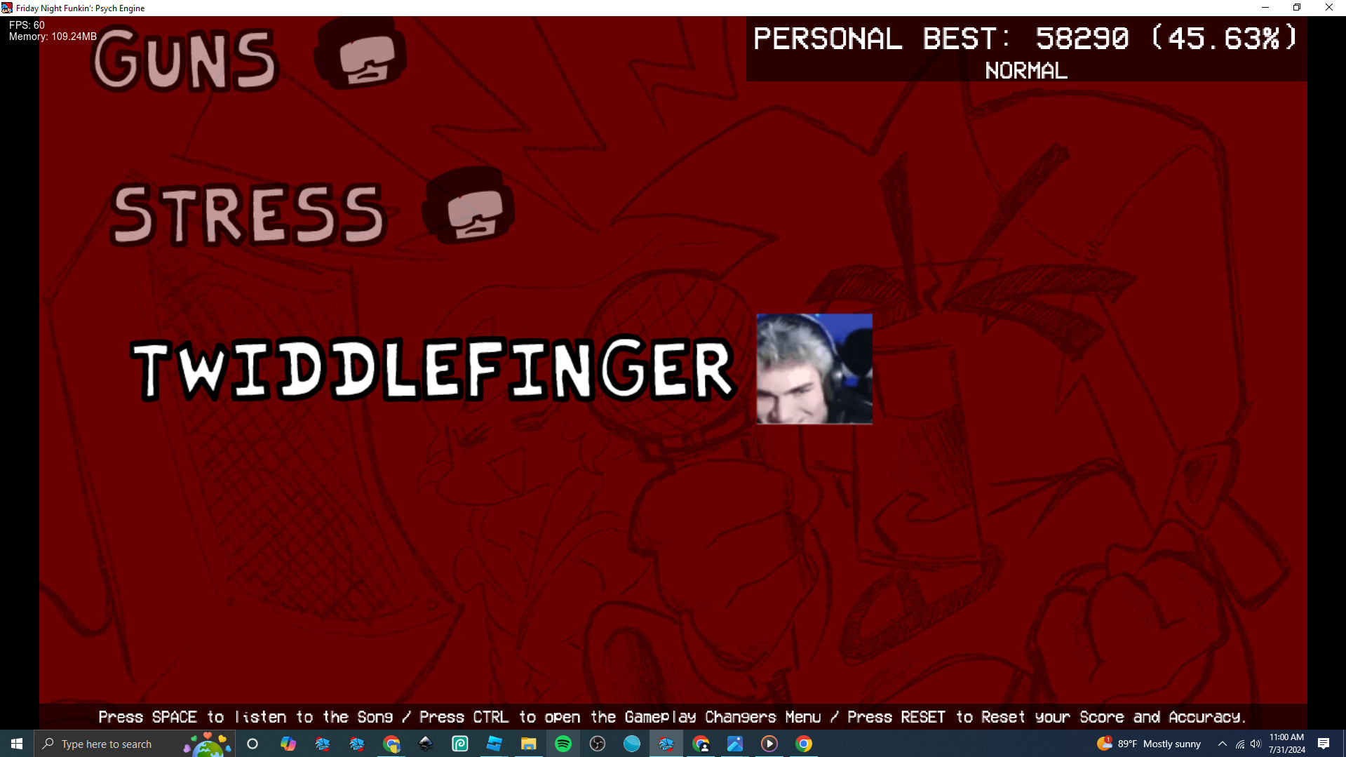 Twiddlefinger /w KreekCraft and steak (joke mod)