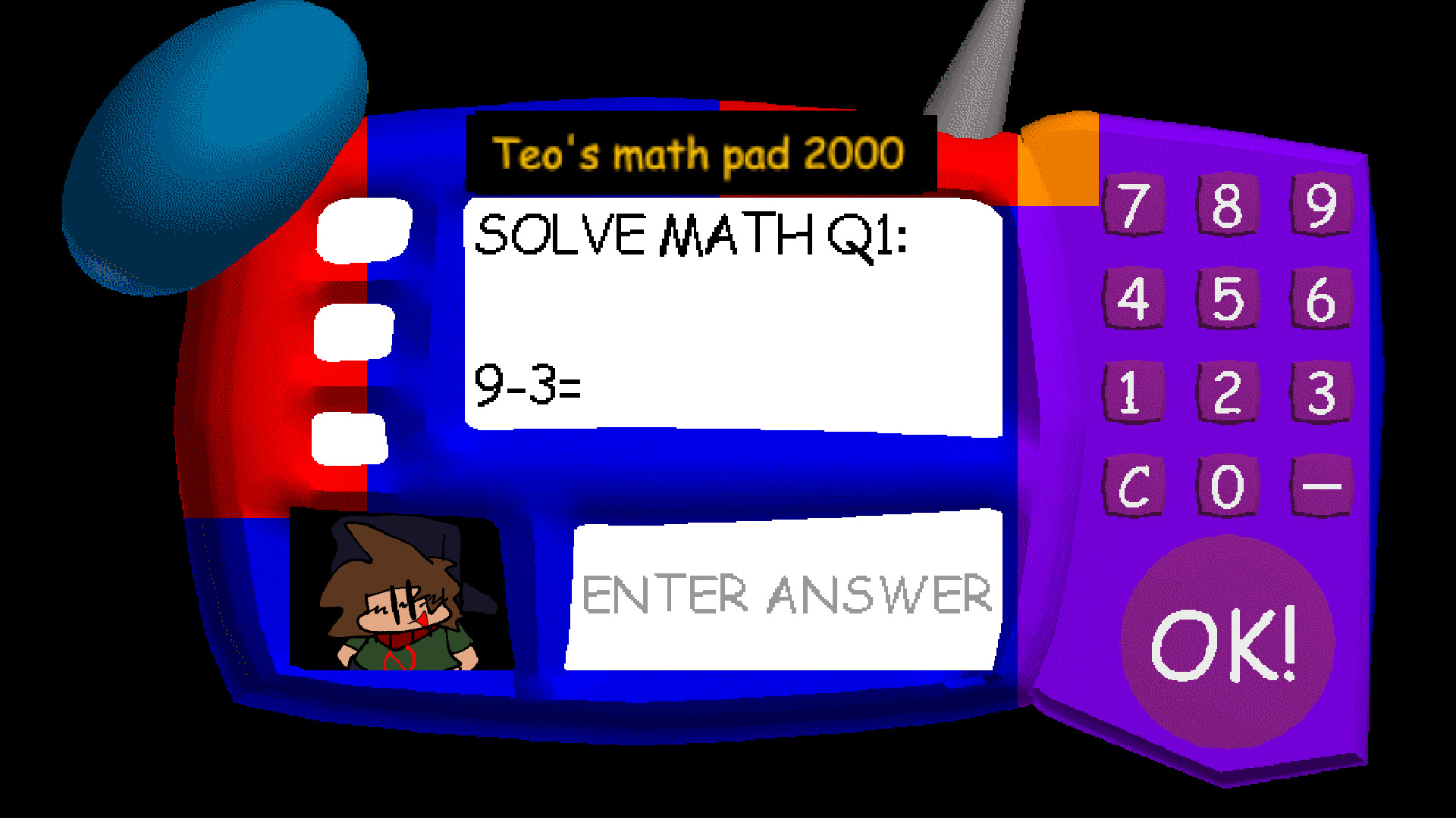 Mathpad Baldi Teo and Friends Basics Mod for Baldi's Basics | Baldi Mods