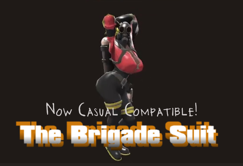 Femme Pyro Brigade Suit Casual Compatible Fix