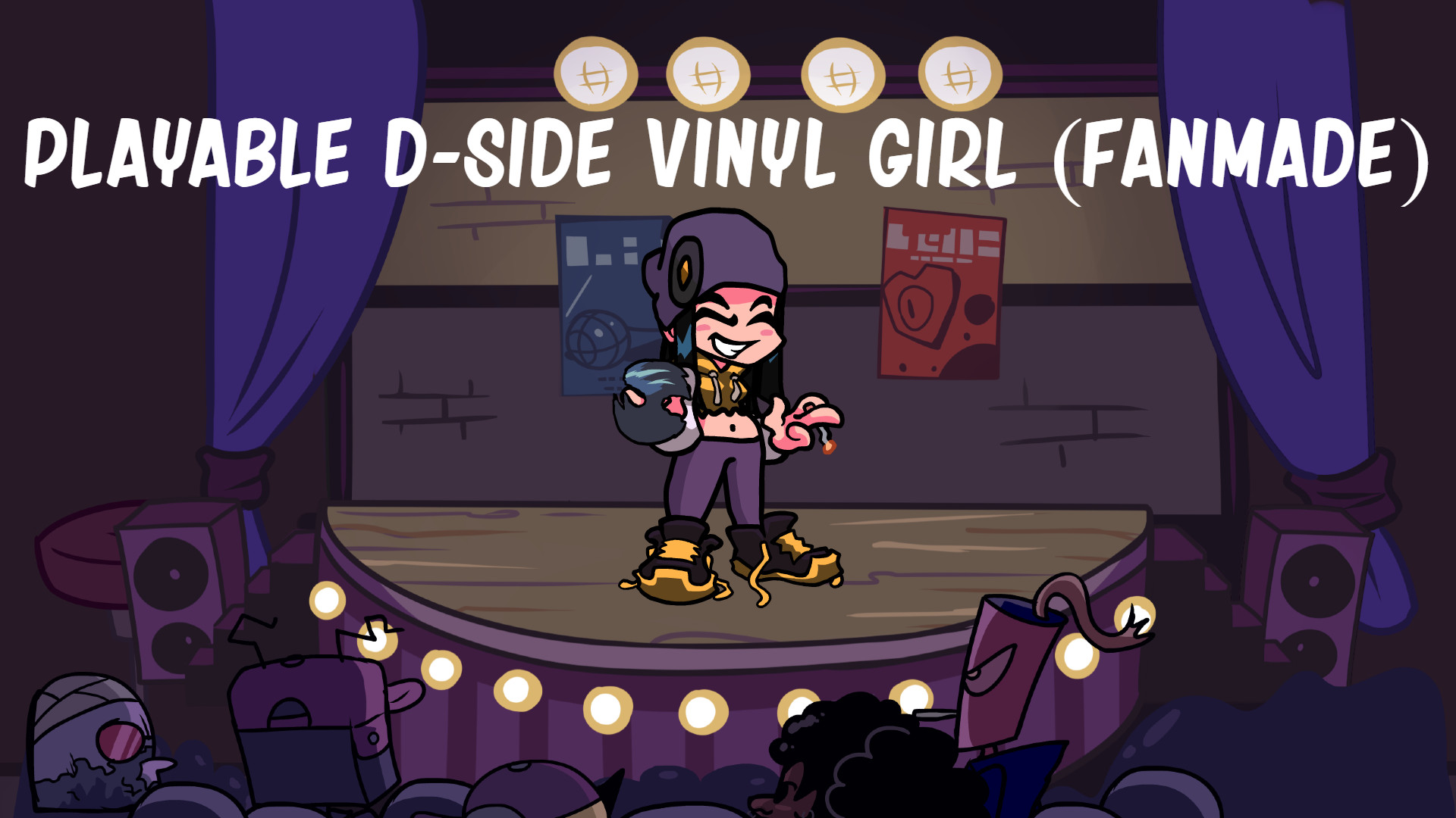 Playable D-Side Vinyl Girl (FanMade) + FLA