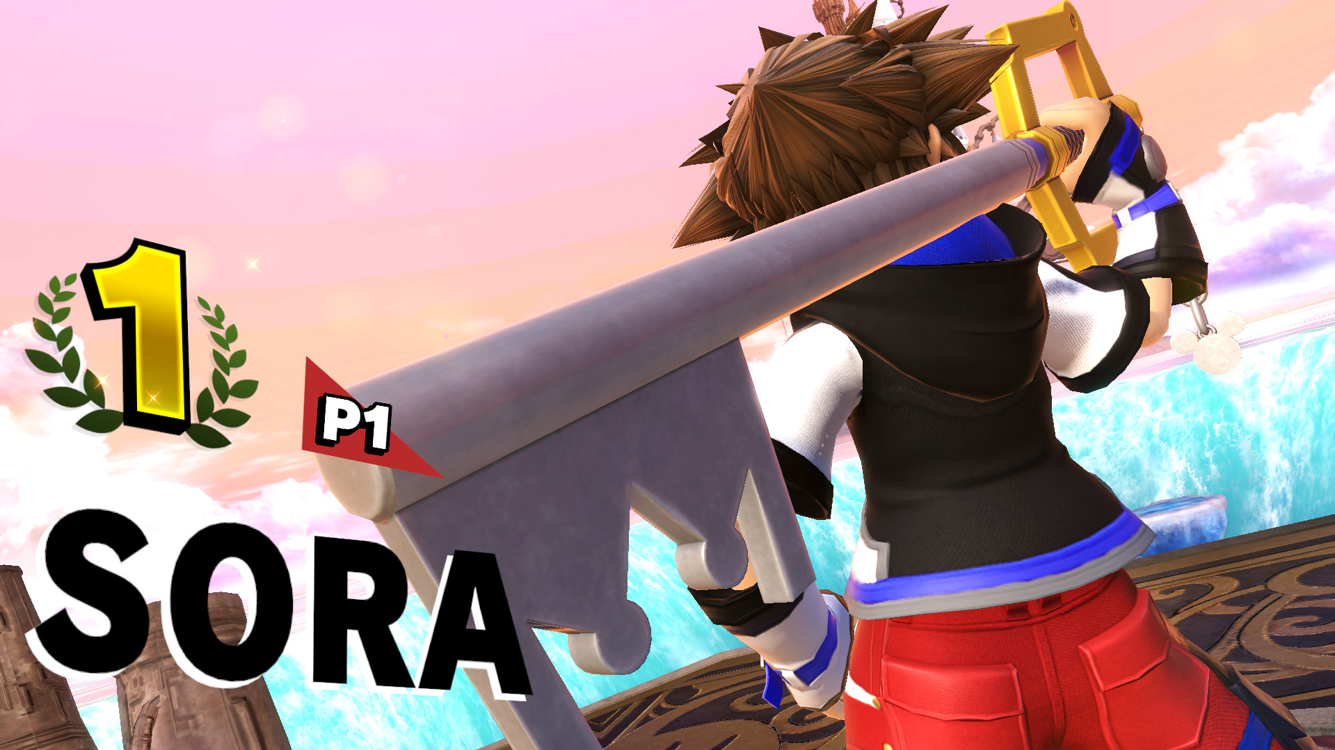 KH1&2 Color Scheme for KH3 Sora Mod for Super Smash Bros. Ultimate ...