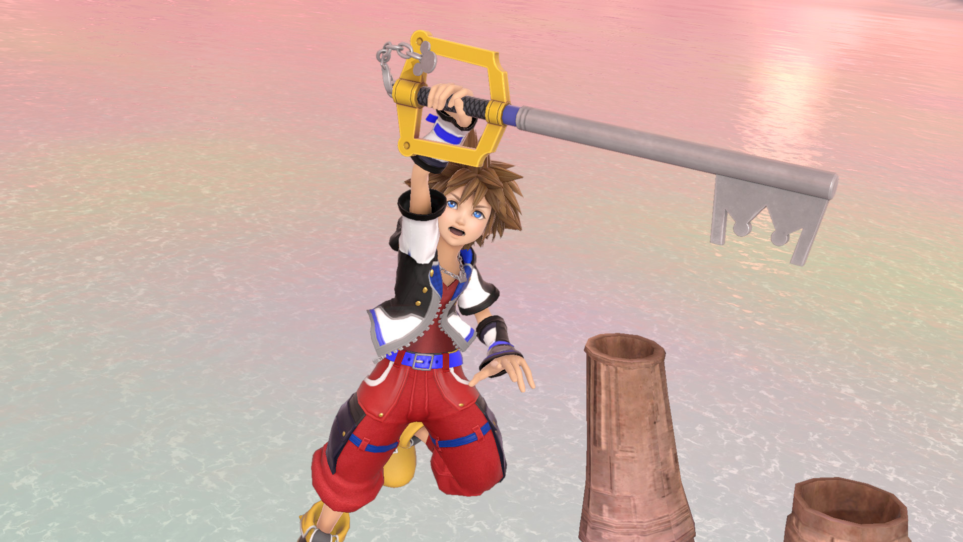 KH1&2 Color Scheme for KH3 Sora Mod for Super Smash Bros. Ultimate ...