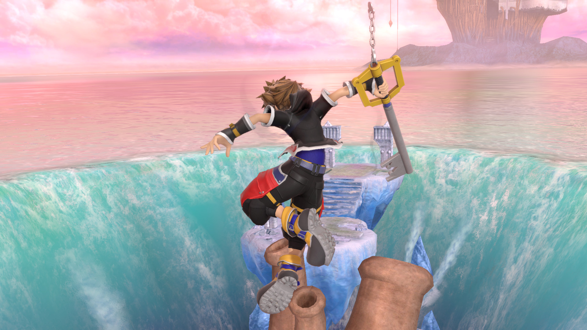KH1&2 Color Scheme for KH3 Sora Mod for Super Smash Bros. Ultimate ...