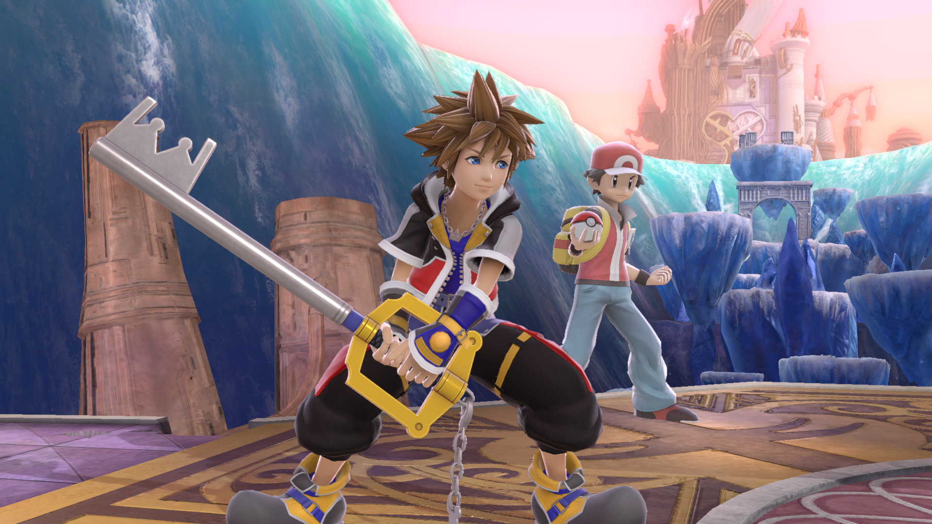 KH1&2 Color Scheme for KH3 Sora Mod for Super Smash Bros. Ultimate ...