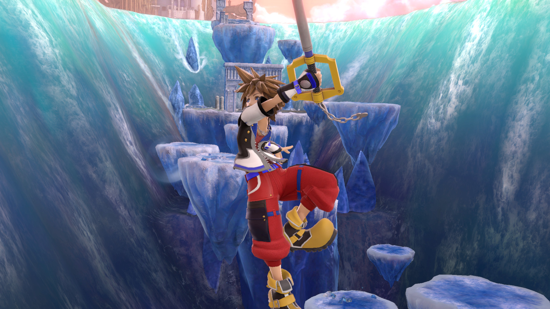 KH1&2 Color Scheme for KH3 Sora Mod for Super Smash Bros. Ultimate ...