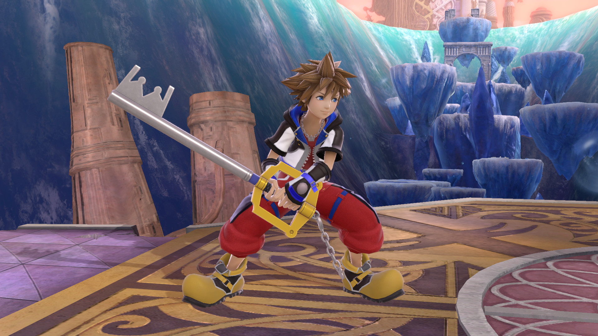KH1&2 Color Scheme for KH3 Sora Mod for Super Smash Bros. Ultimate ...