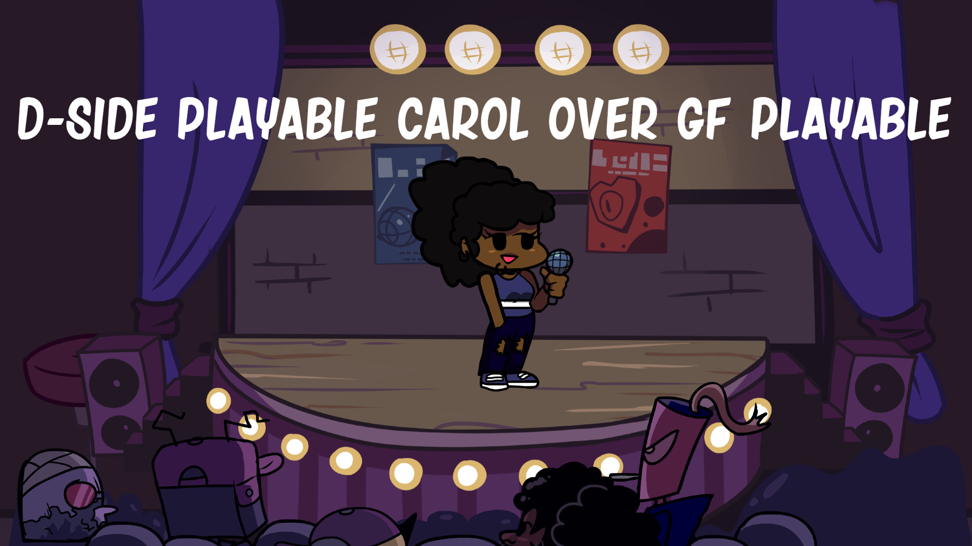 D-Side Playable Carol over GF Playable