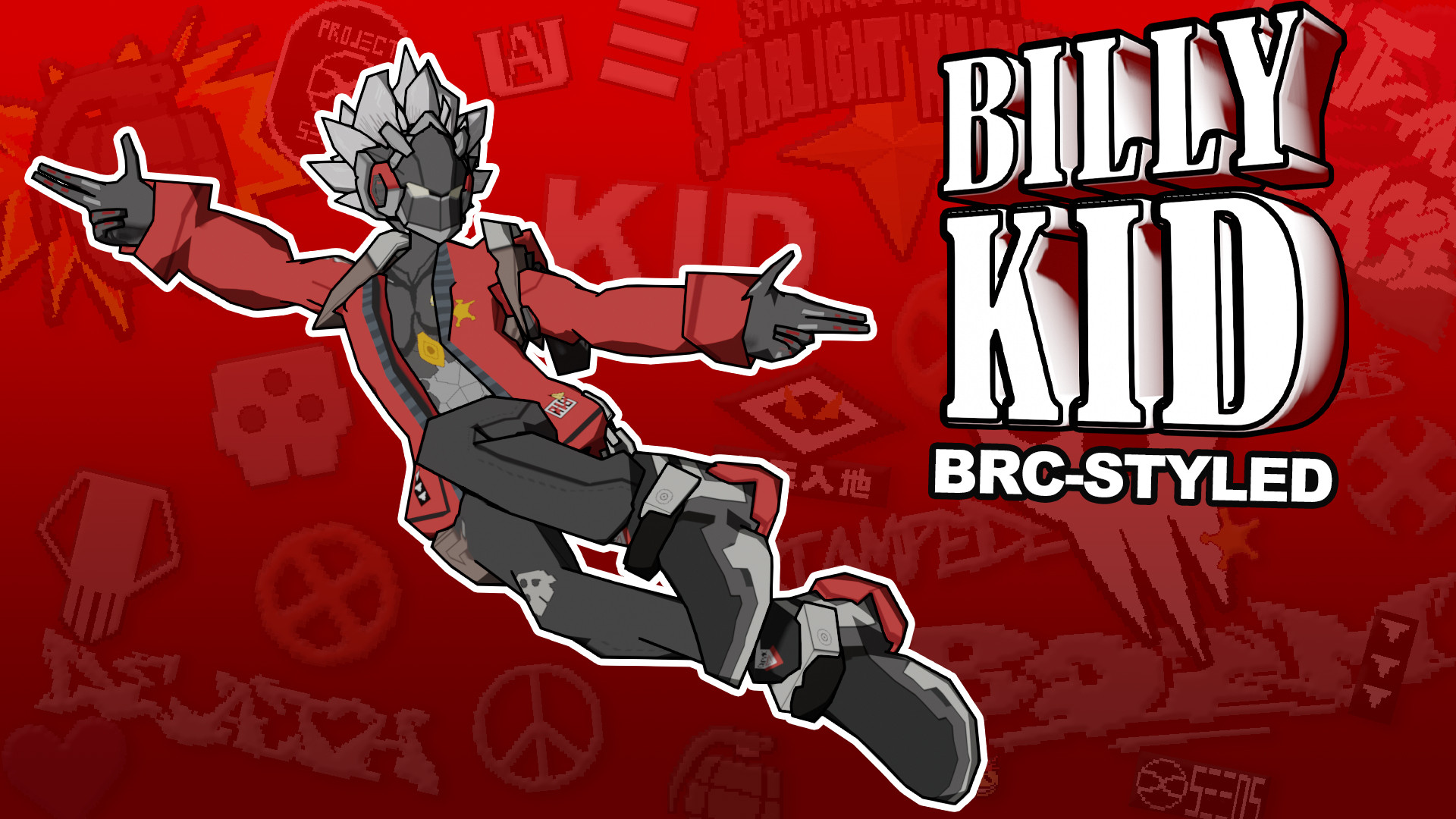 Billy Kid (BRC-Styled) [Bomb Rush Cyberfunk] [Mods]