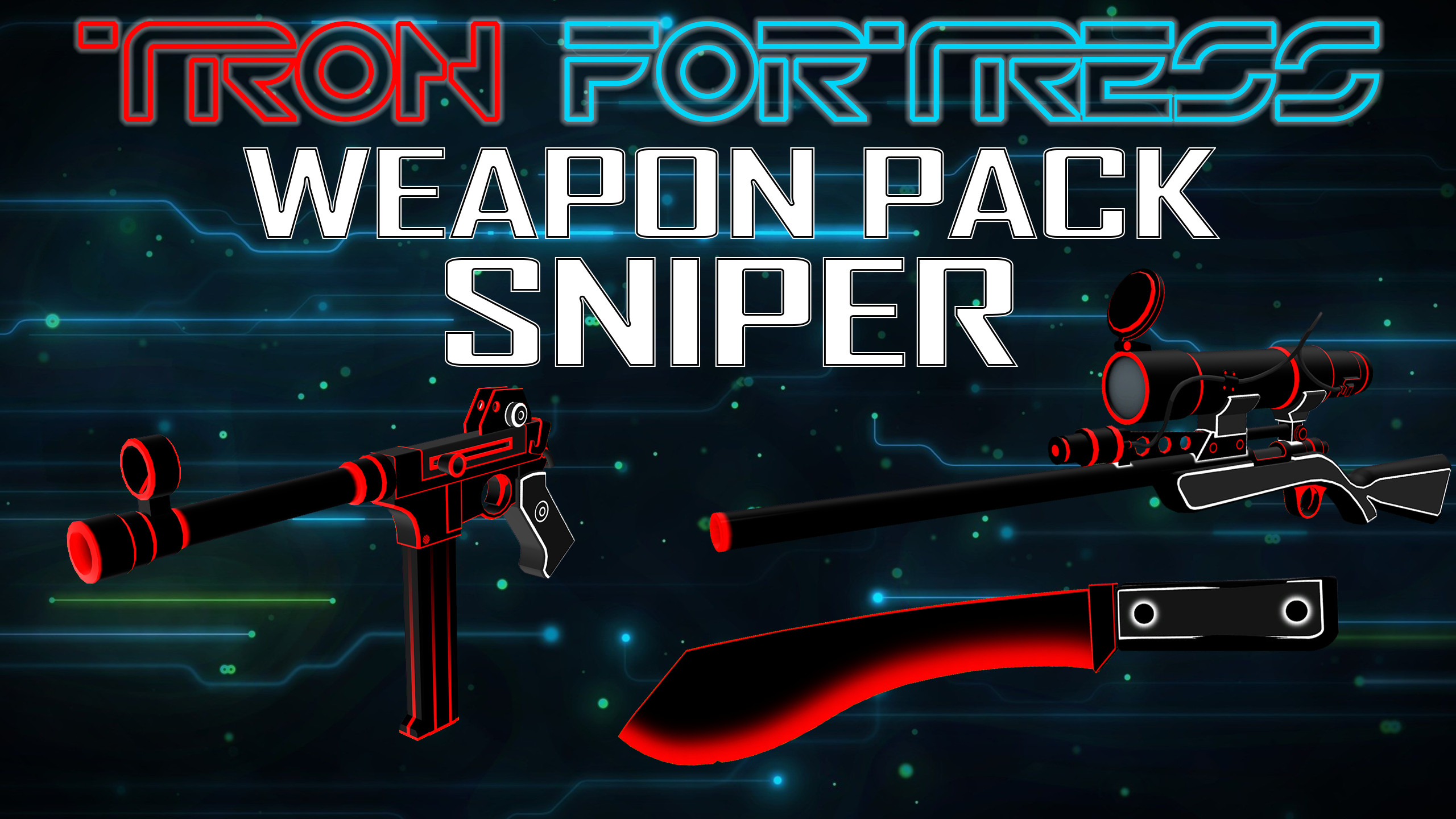 Tron Fortress Weapon Pack - Sniper (Casual)
