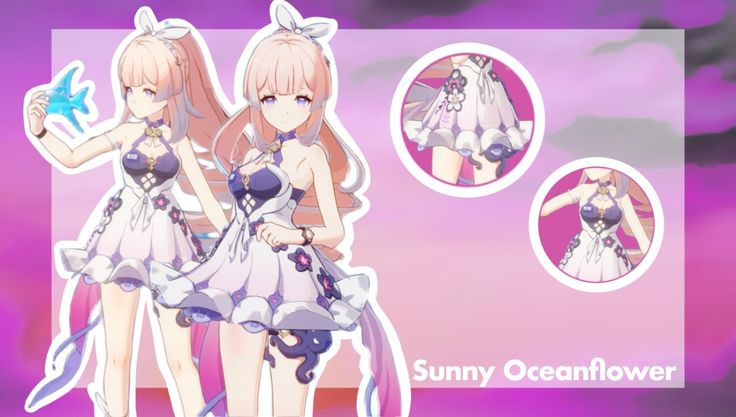 Sunny Ocean Flower ⋆·˚ ༘ *