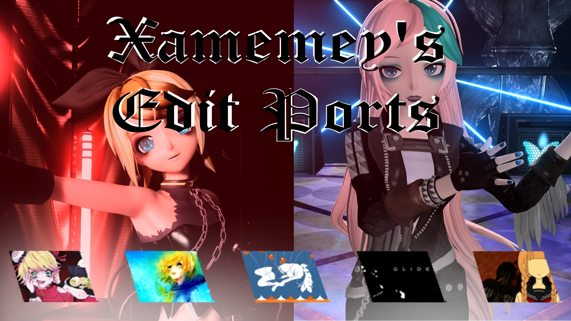 Xamemey's Edit Ports Mod for Hatsune Miku: Project DIVA Mega Mix+