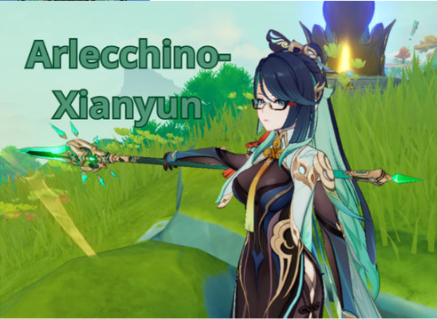Xianyun on Arlecchino