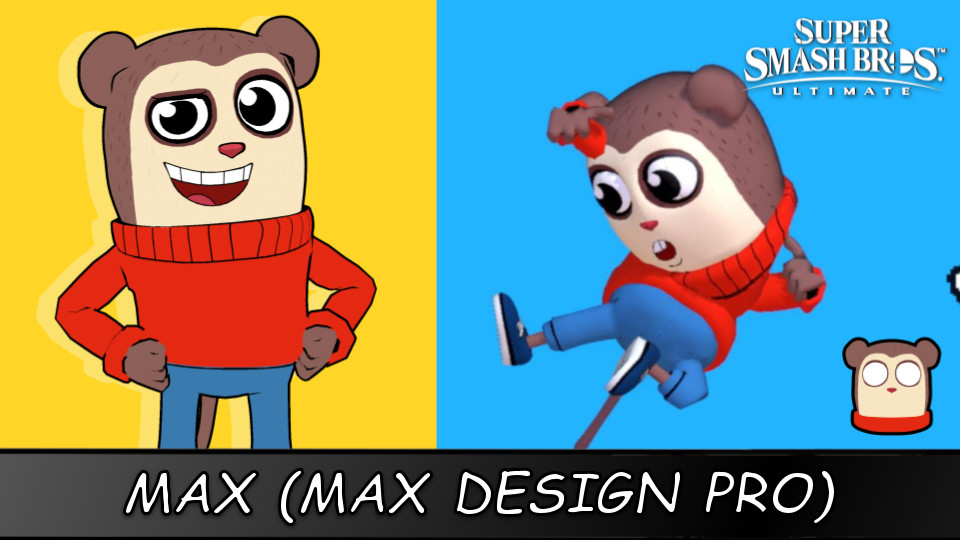 Max (Max Design Pro) [Super Smash Bros. Ultimate] [Mods]