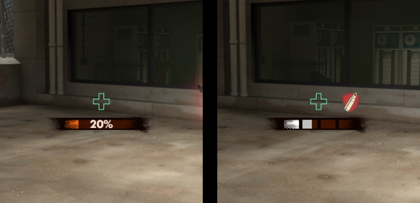 Centered Ubercharge Meter for LoopHud