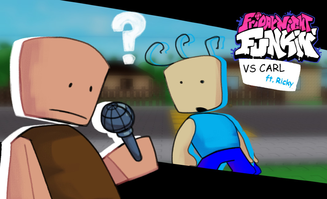 FNF FILE FRENZY: Ricky vs Carl the NPC Oneshot