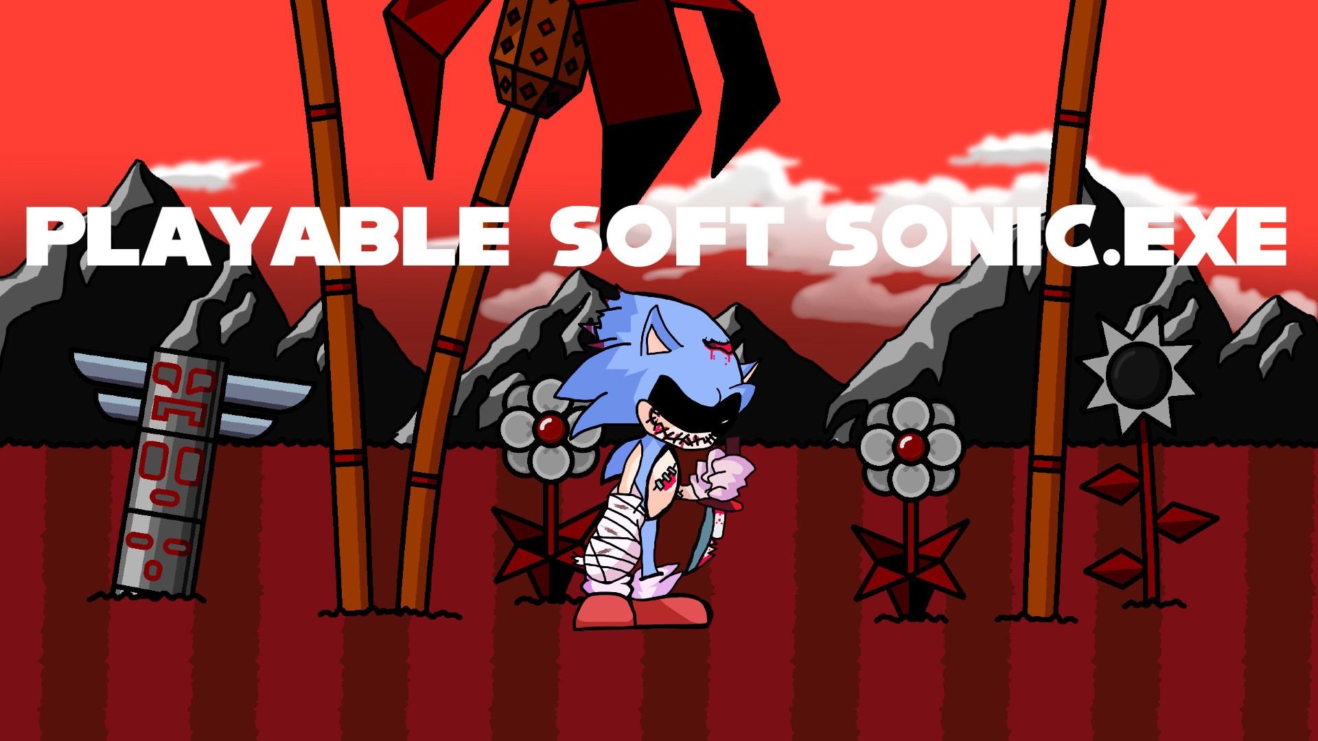 Playable Soft Sonic.EXE
