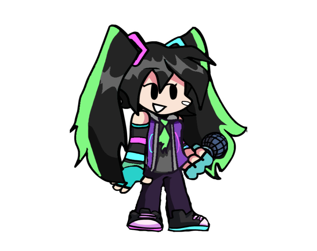 highlight miku in fnf yippeeeeeeee