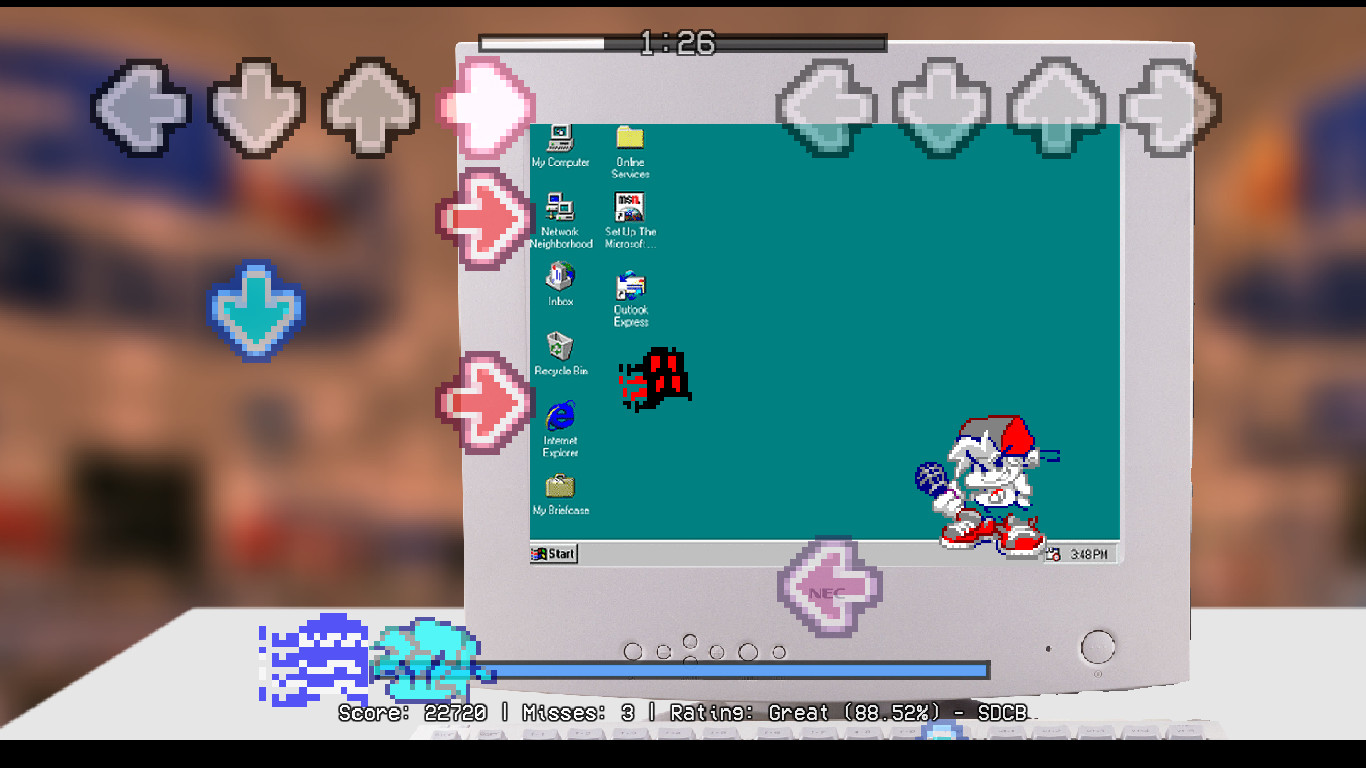 FNF: OS Funkin' [FOURTH WALL JAM] Mod for Friday Night Funkin' | FNF Mods