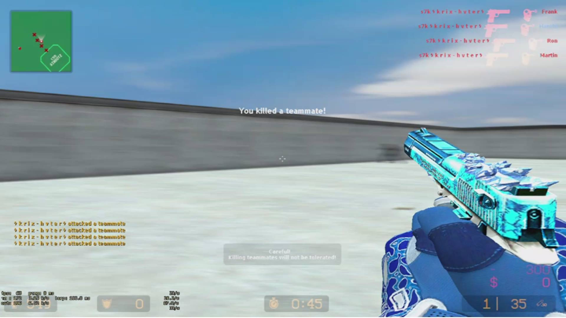 Desert Eagle Ice For Counter-Strike Source