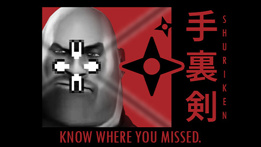 Dyslexic Crosshair - Shuriken