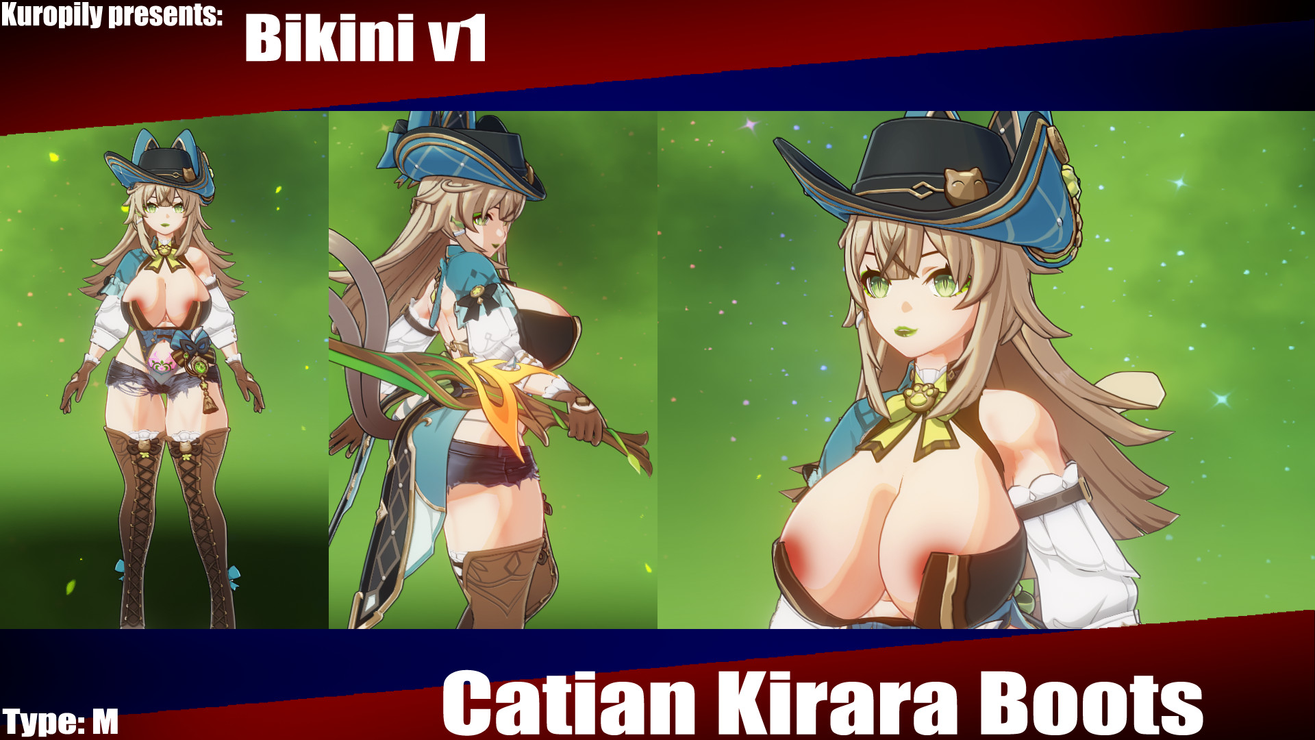 Catian Kirara Boots Bikini Type M
