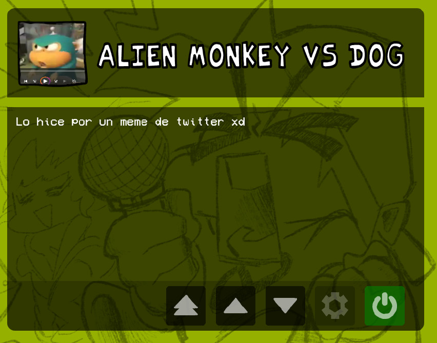 Alien Monkey Vs Dog