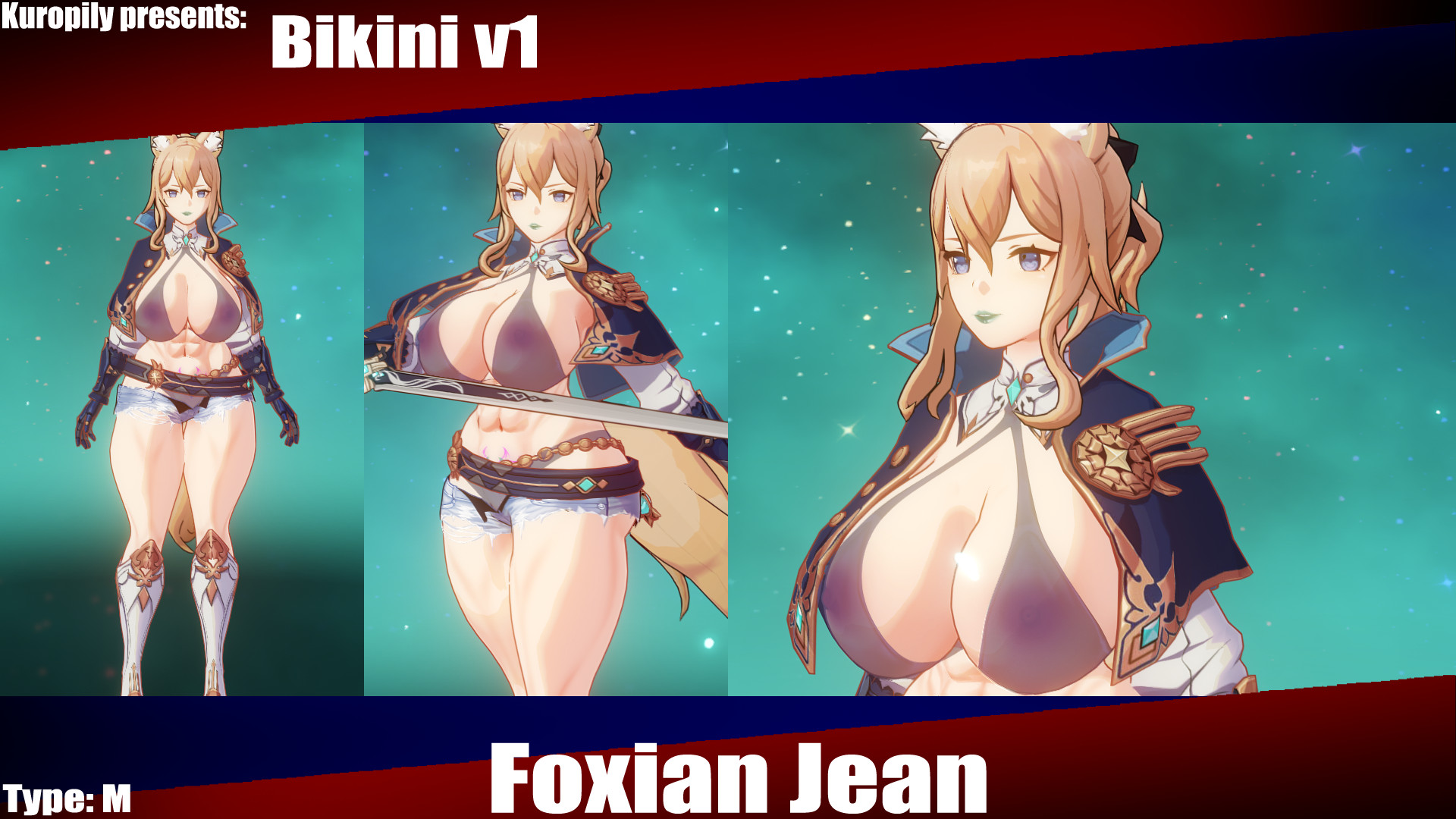 Foxian Jean Bikini Type M