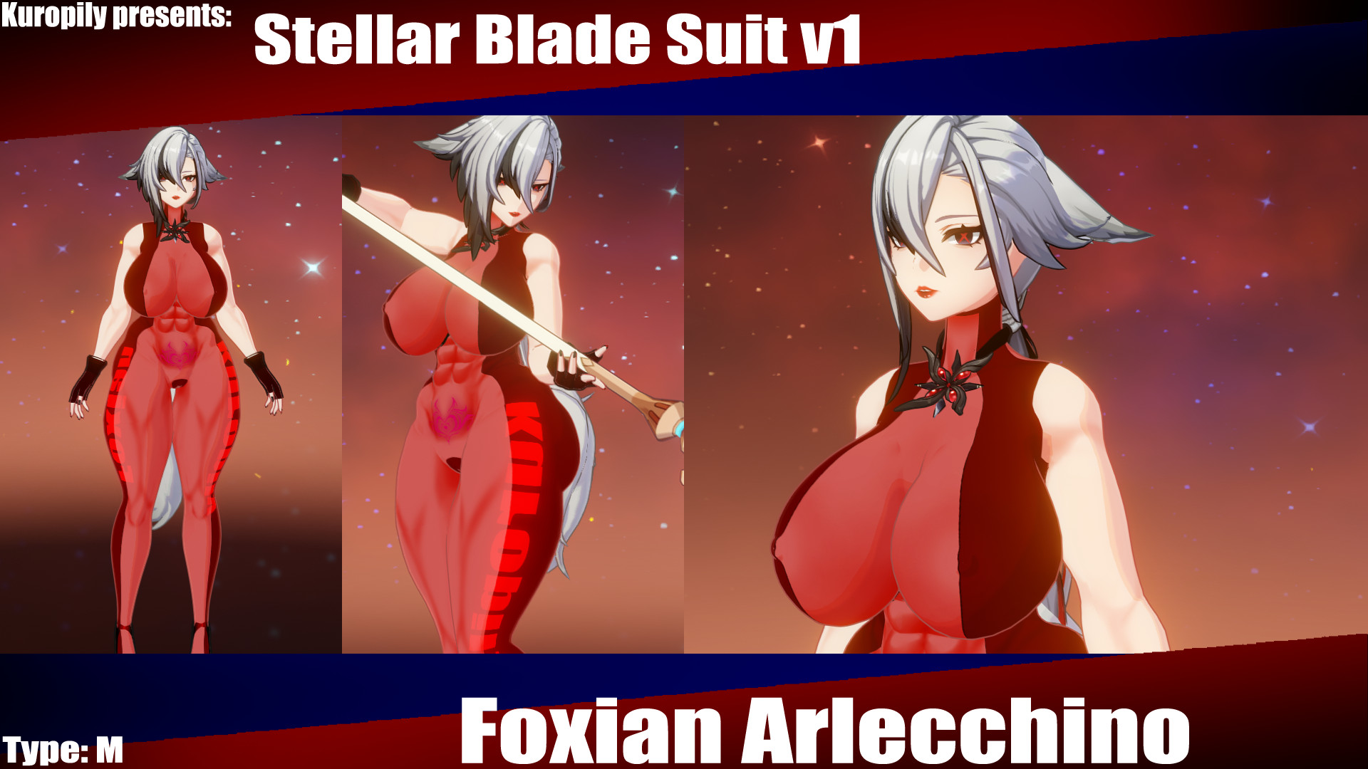 Foxian Arlecchino Stellar Type M