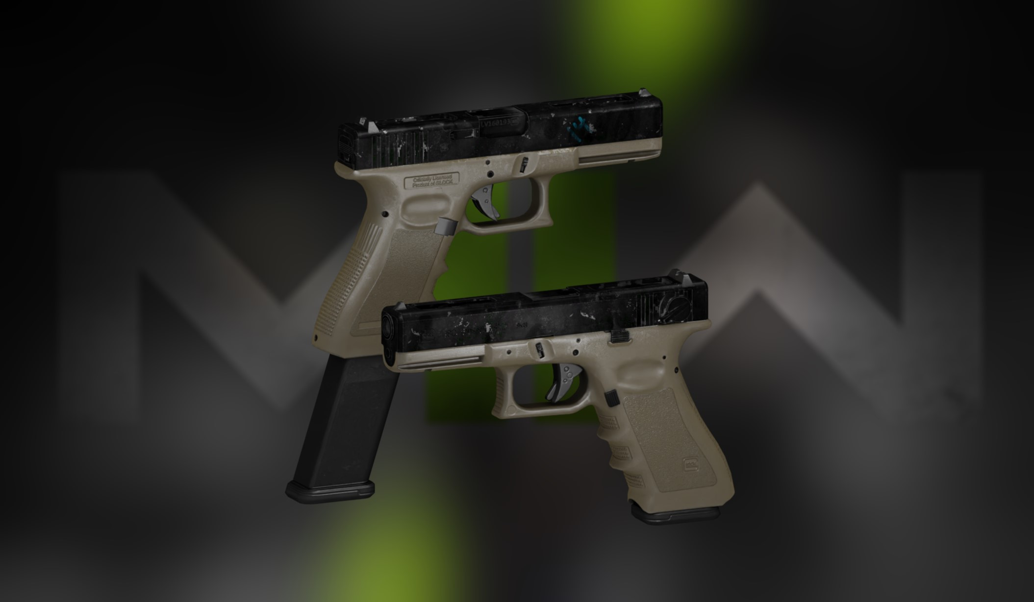 ISMC GLOCK 18C on MWII Animations