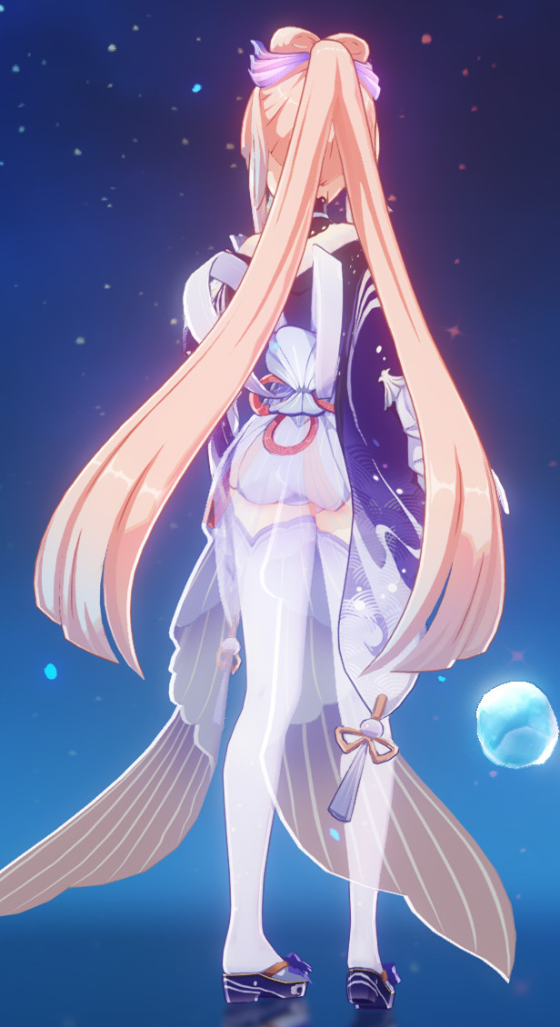 Kokomi transparent cloth