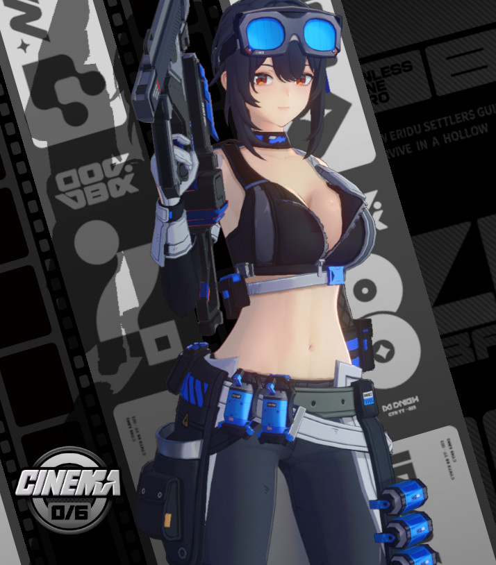 Blue Style Grace [Zenless Zone Zero] [Mods]