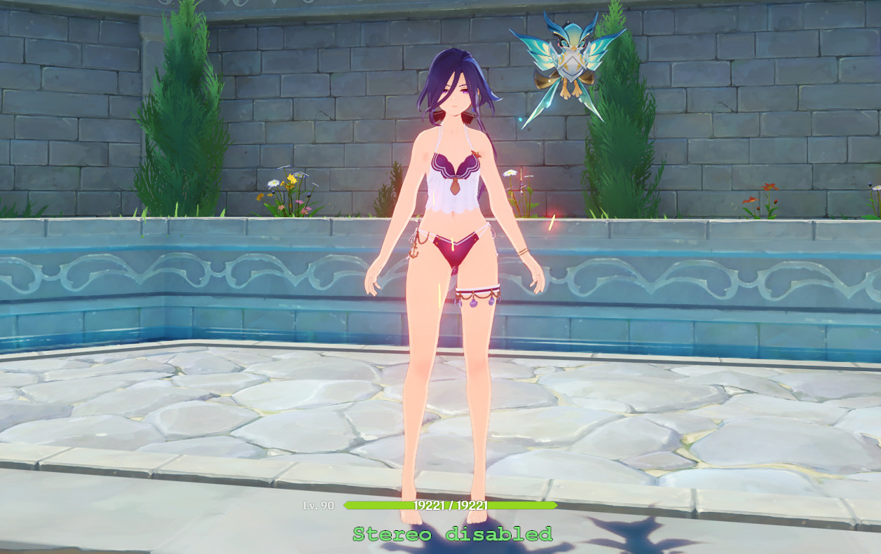 Clorinde Blue Sky Breeze swimsuit