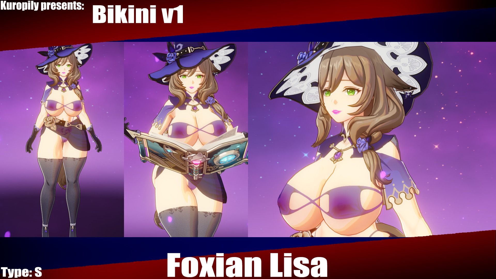 Foxian Lisa Bikini Type S