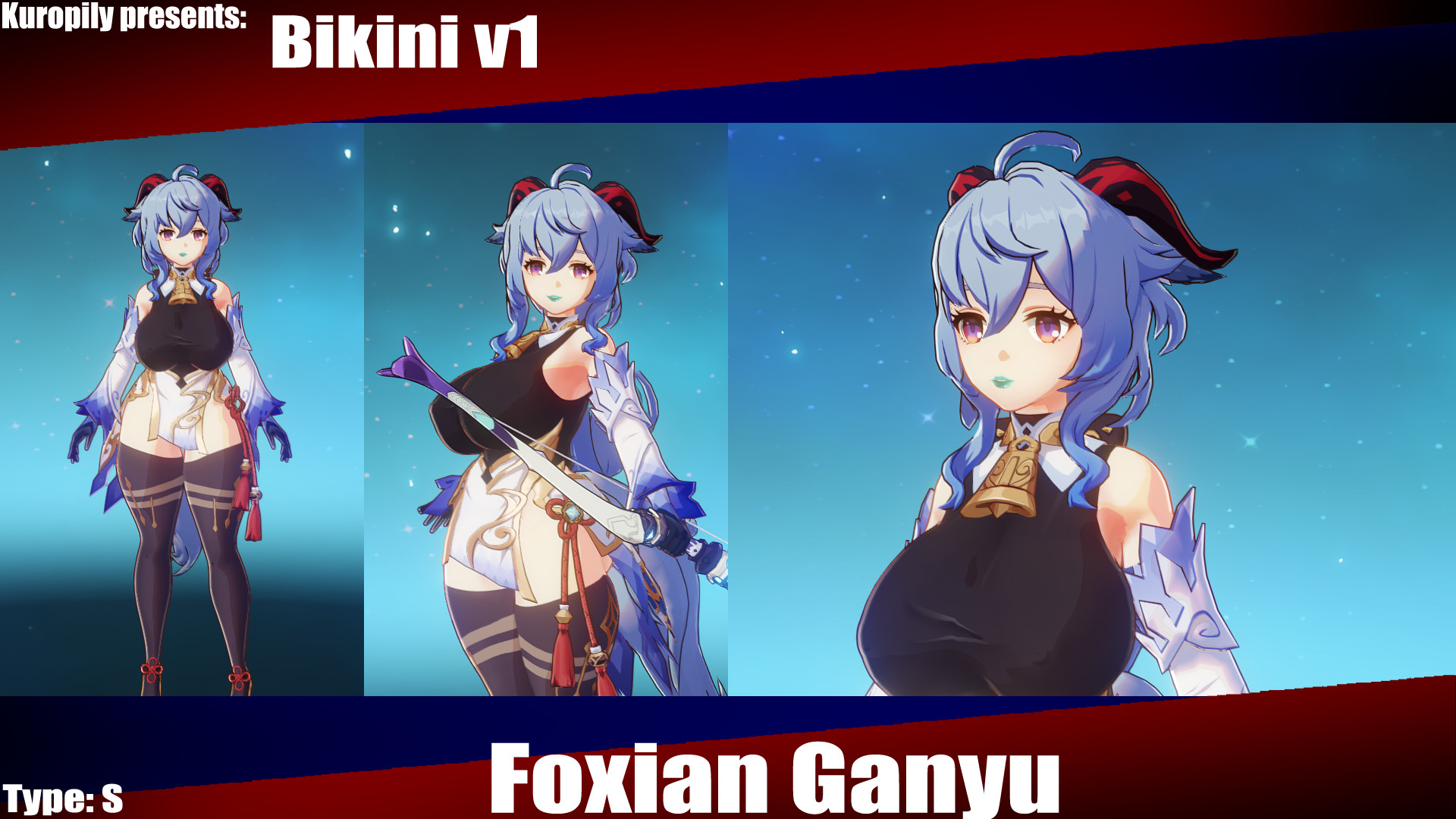 Foxian Ganyu Bikini Type S
