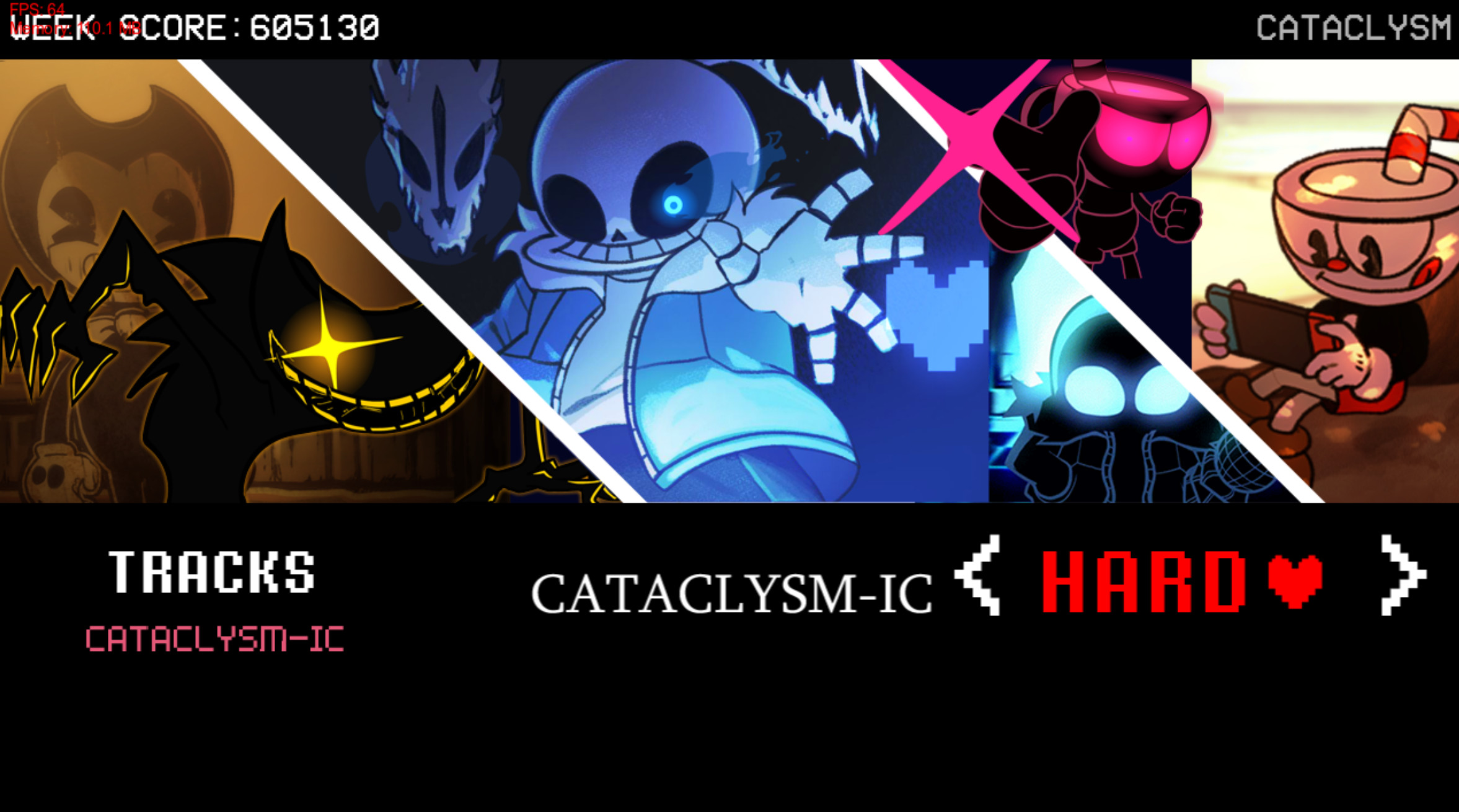 Cataclysm but indie cross sings