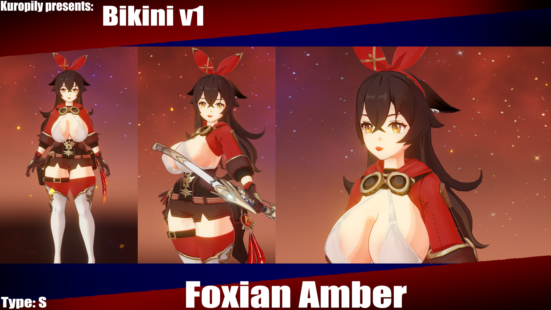Foxian Amber Bikini Type S