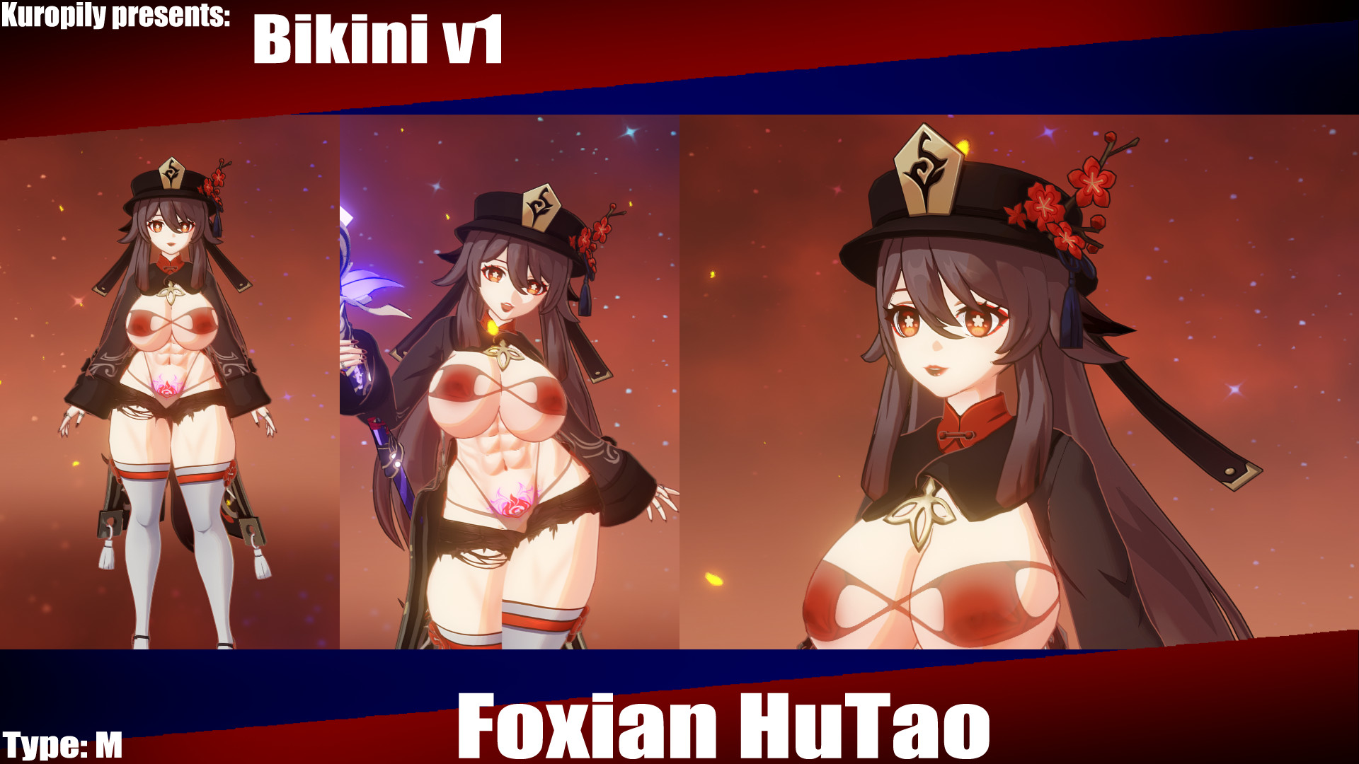 Foxian HuTao Bikini Type M