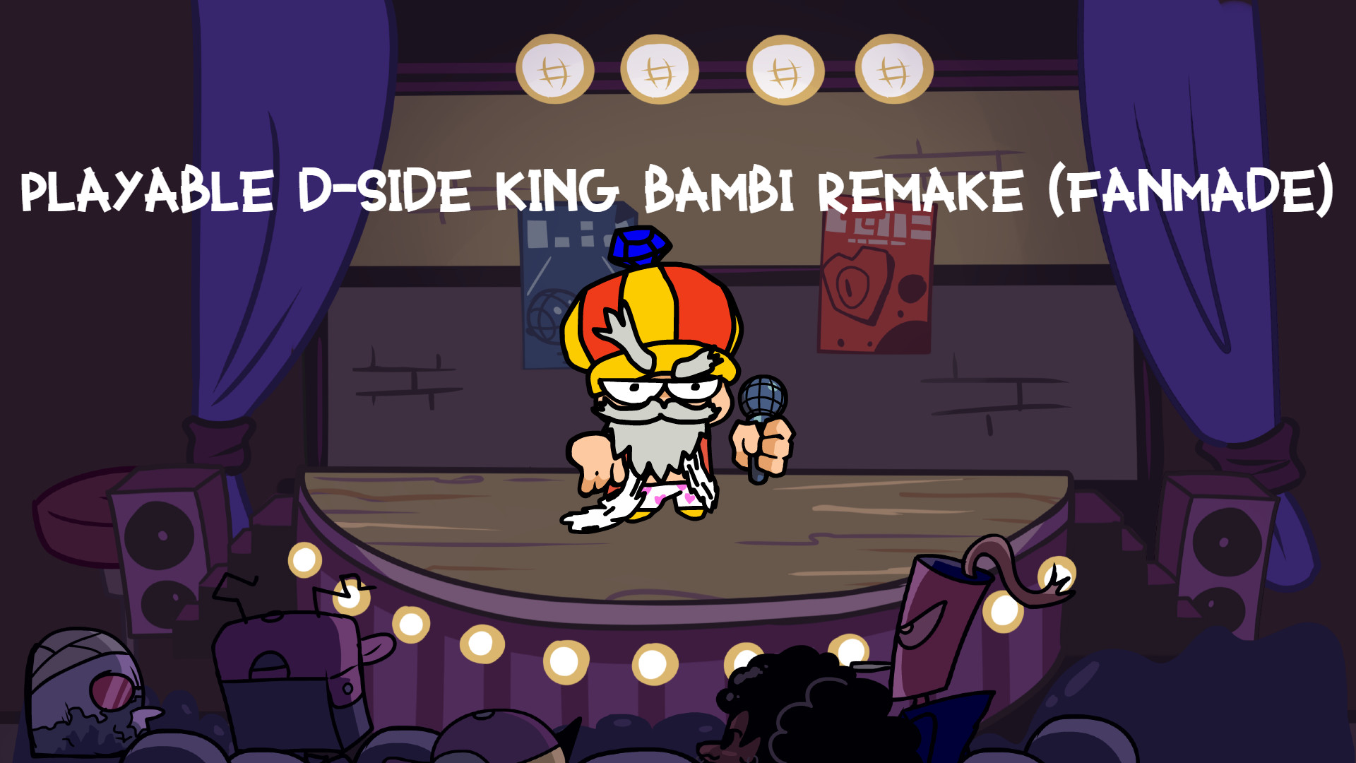 Playable D-Side King Bambi Remake (FanMade) + FLA