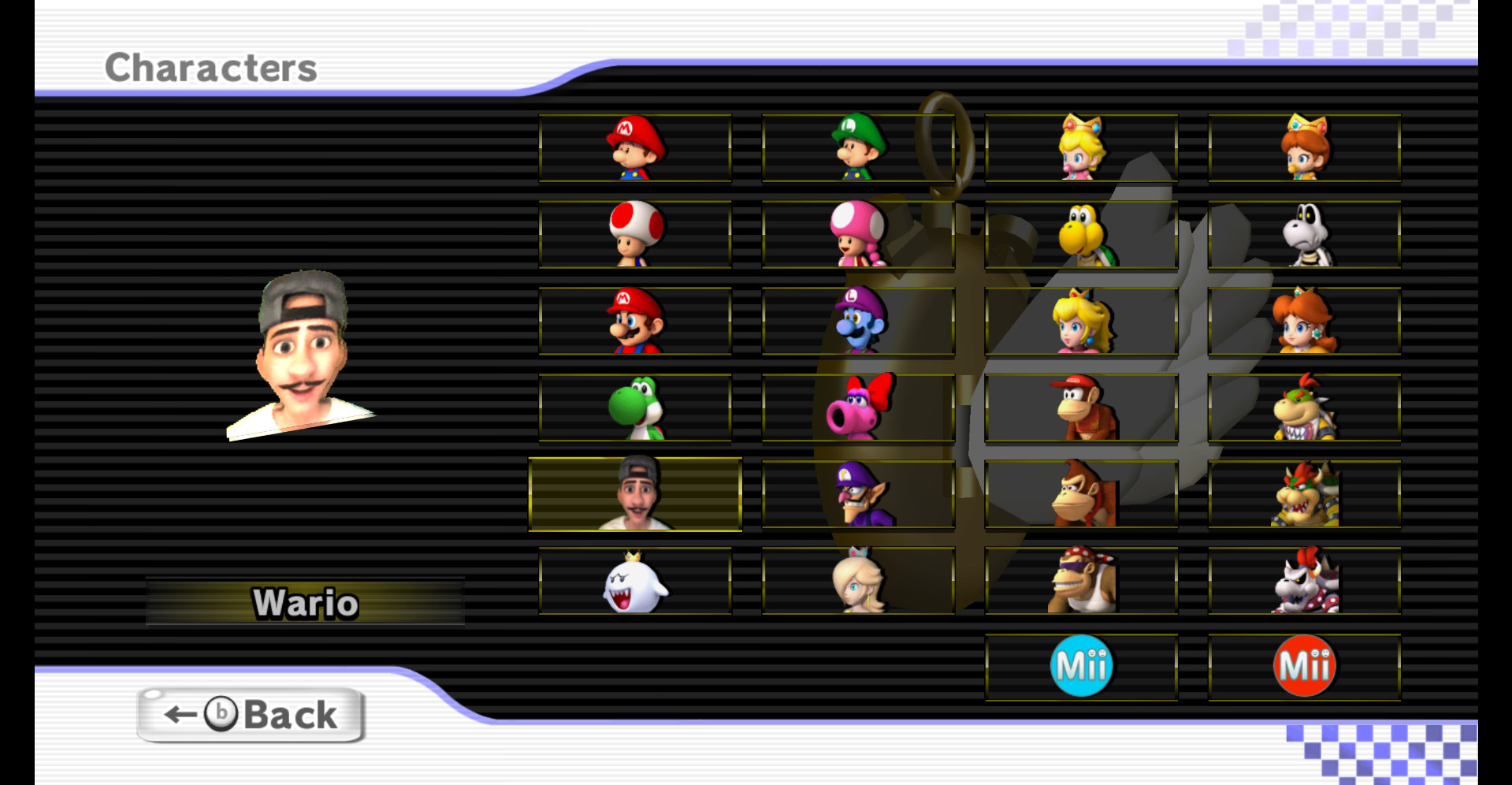 Crypto luigi over wario Mod for Mario Kart Wii | MKWii Mods