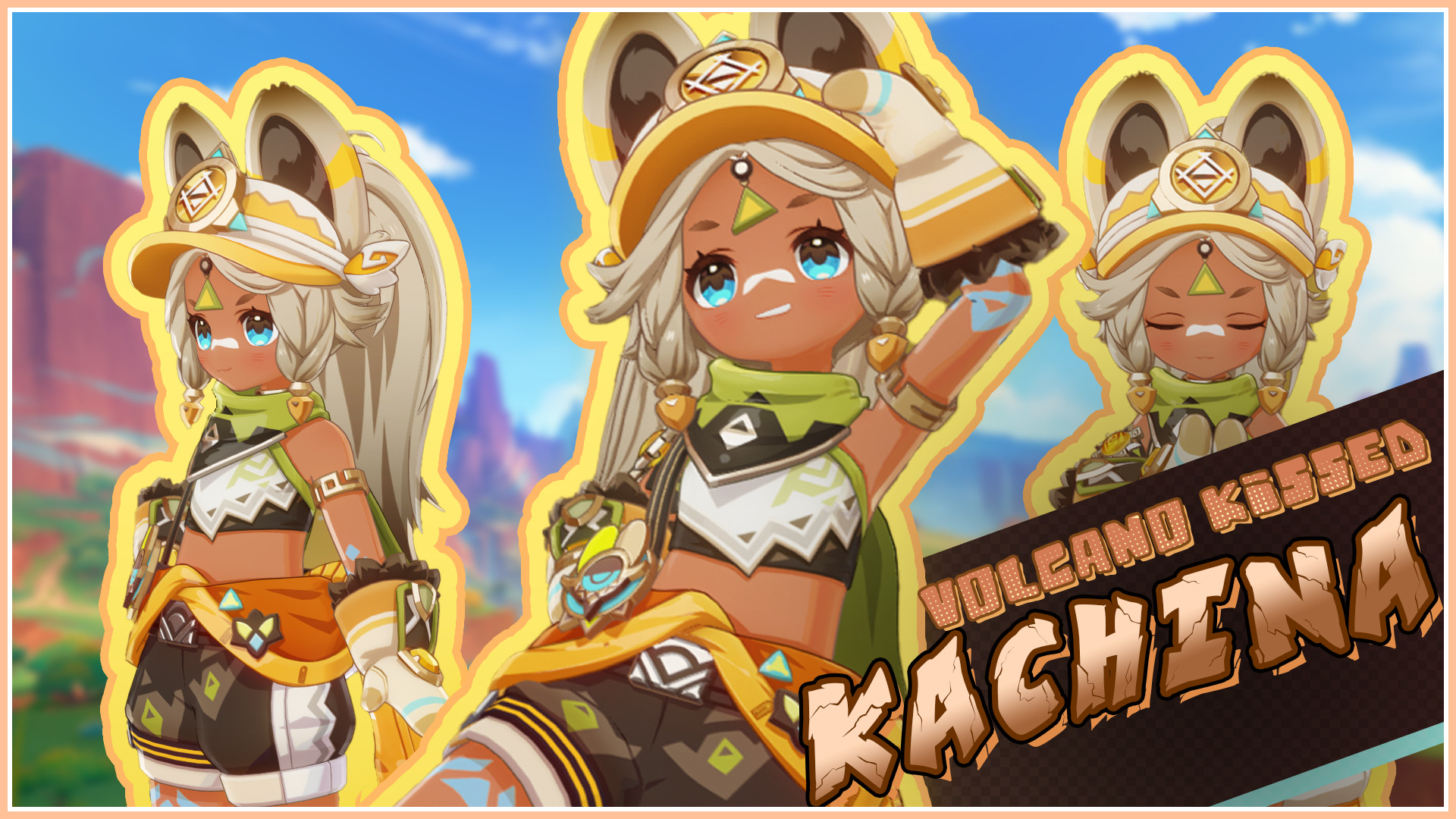 Volcano Kissed Kachina [Genshin Impact] [Mods]