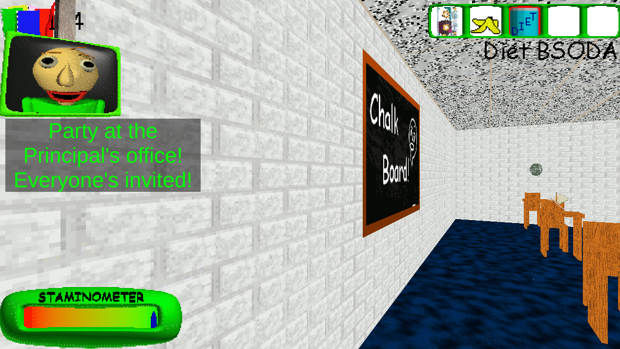 Invisible Doors Mod for Baldi's Basics | Baldi Mods