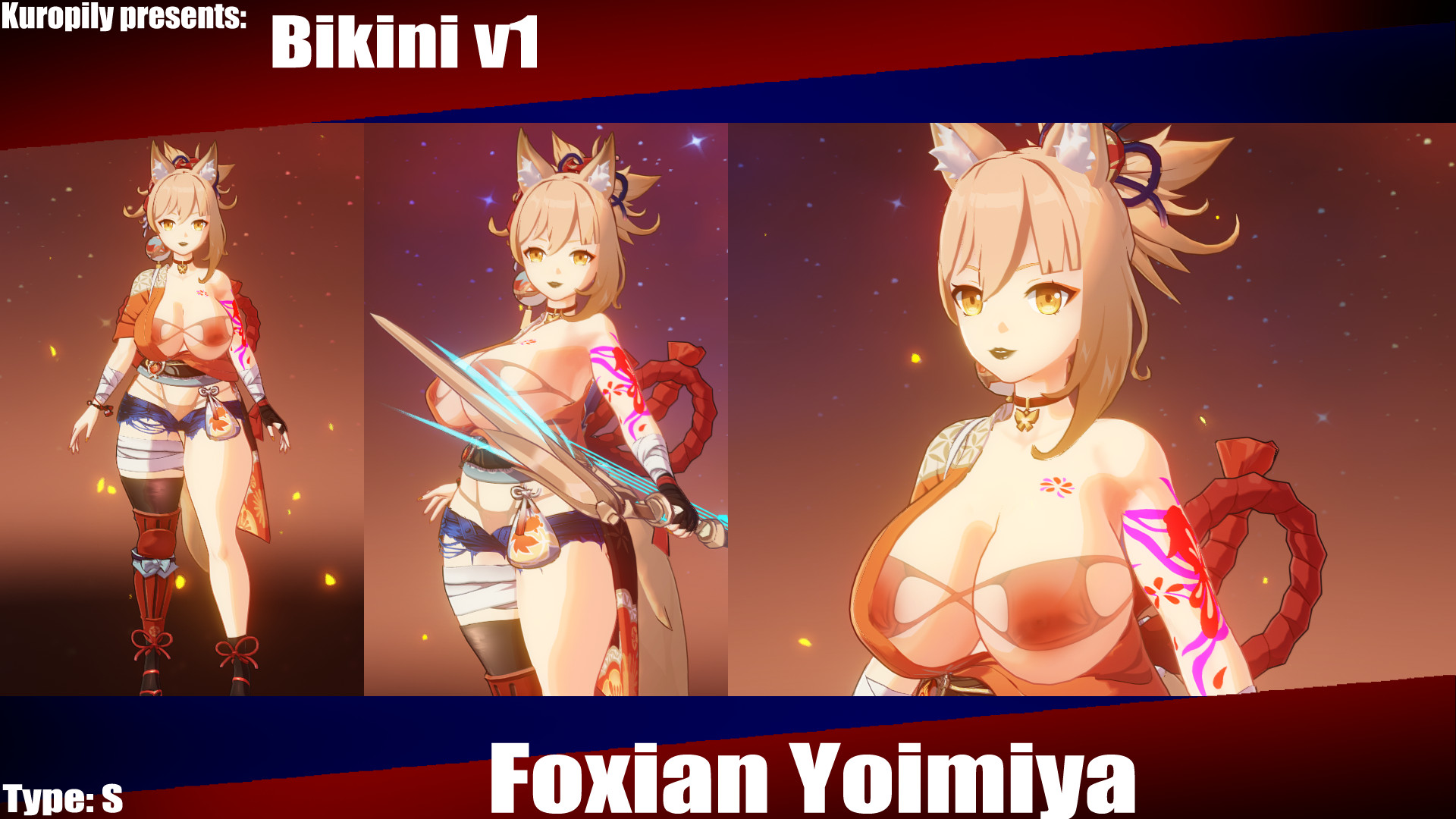 Foxian Yoimiya Bikini Type S