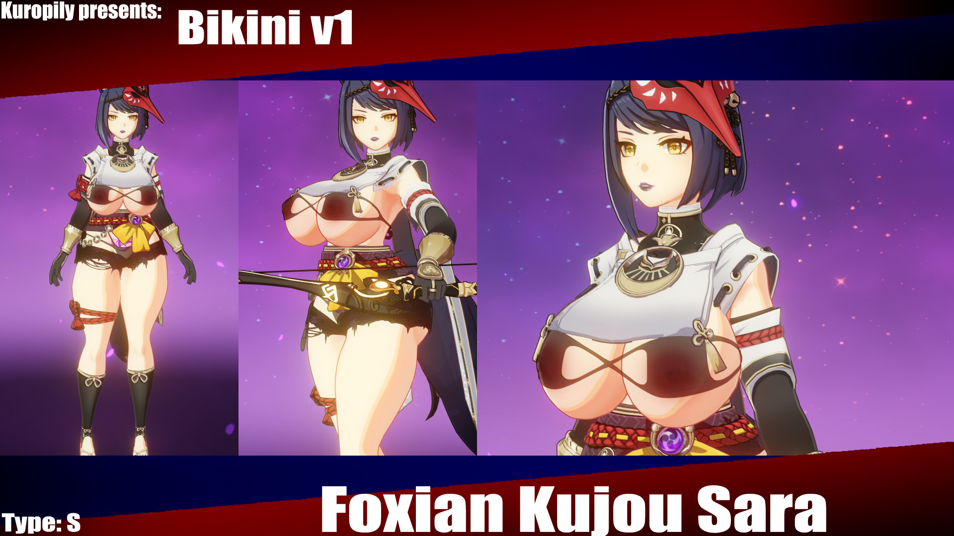 Foxian Kujou Sara Bikini Type S