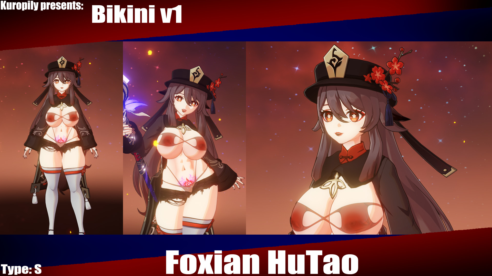 Foxian HuTao Bikini Type S