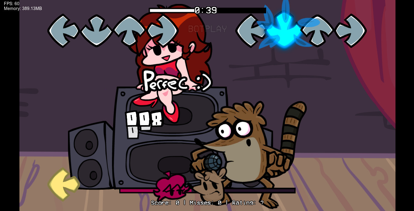 Playable Sad Rigby Mod for Friday Night Funkin' | FNF Mods