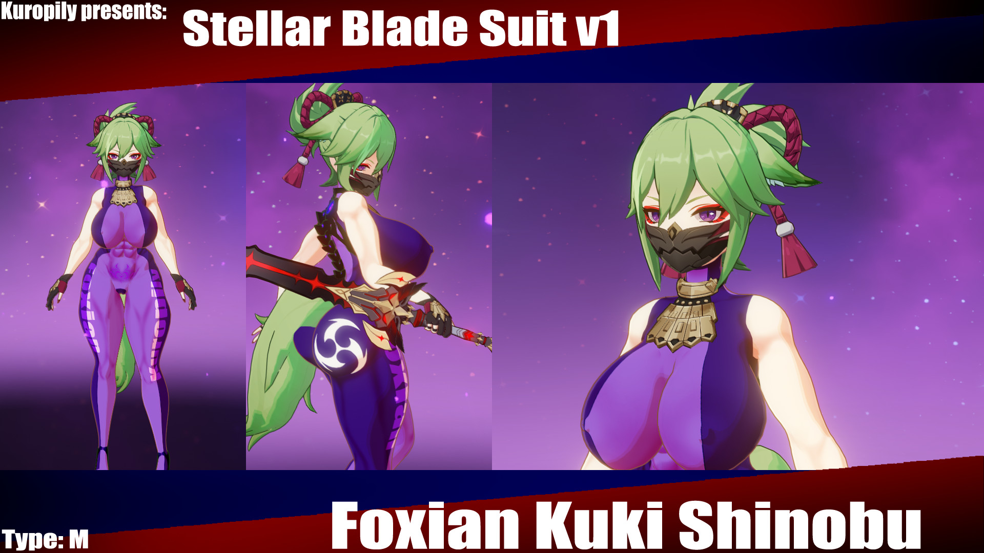 Foxian Kuki Shinobu Stellar Type M