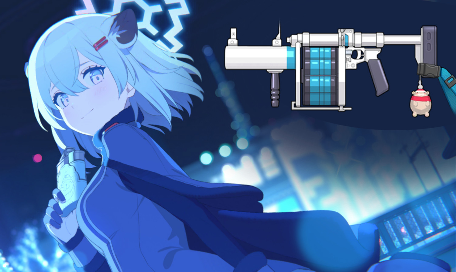 Blue Archive Shigure's grenade launcher (casual)