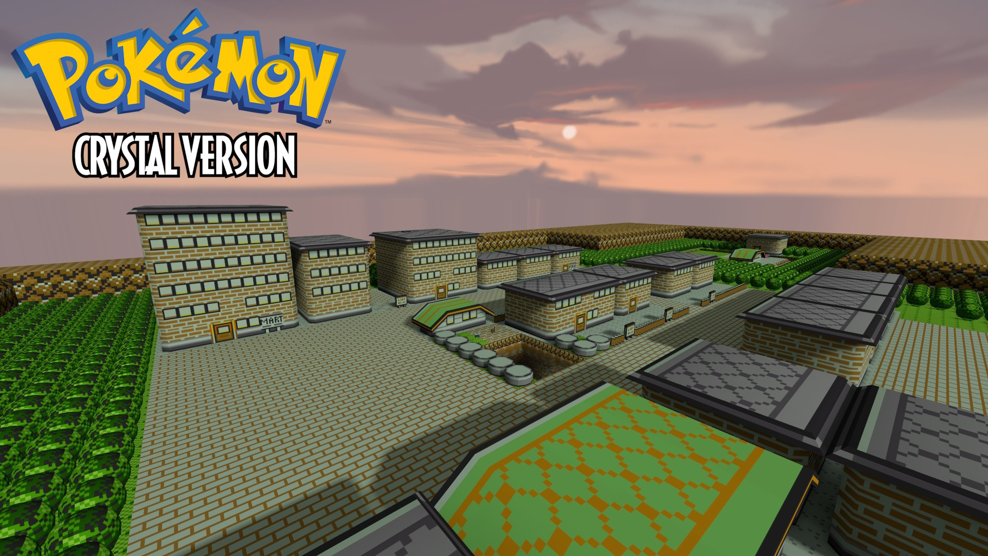 Celadon City (Pokémon Crystal) [Fix & Re-Upload]